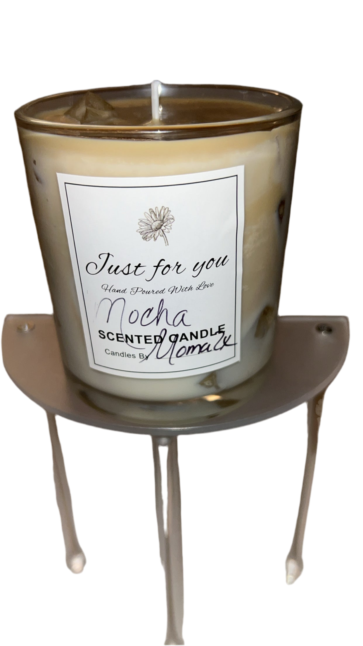 Homemade Mocha Iced Coffee scented Candle