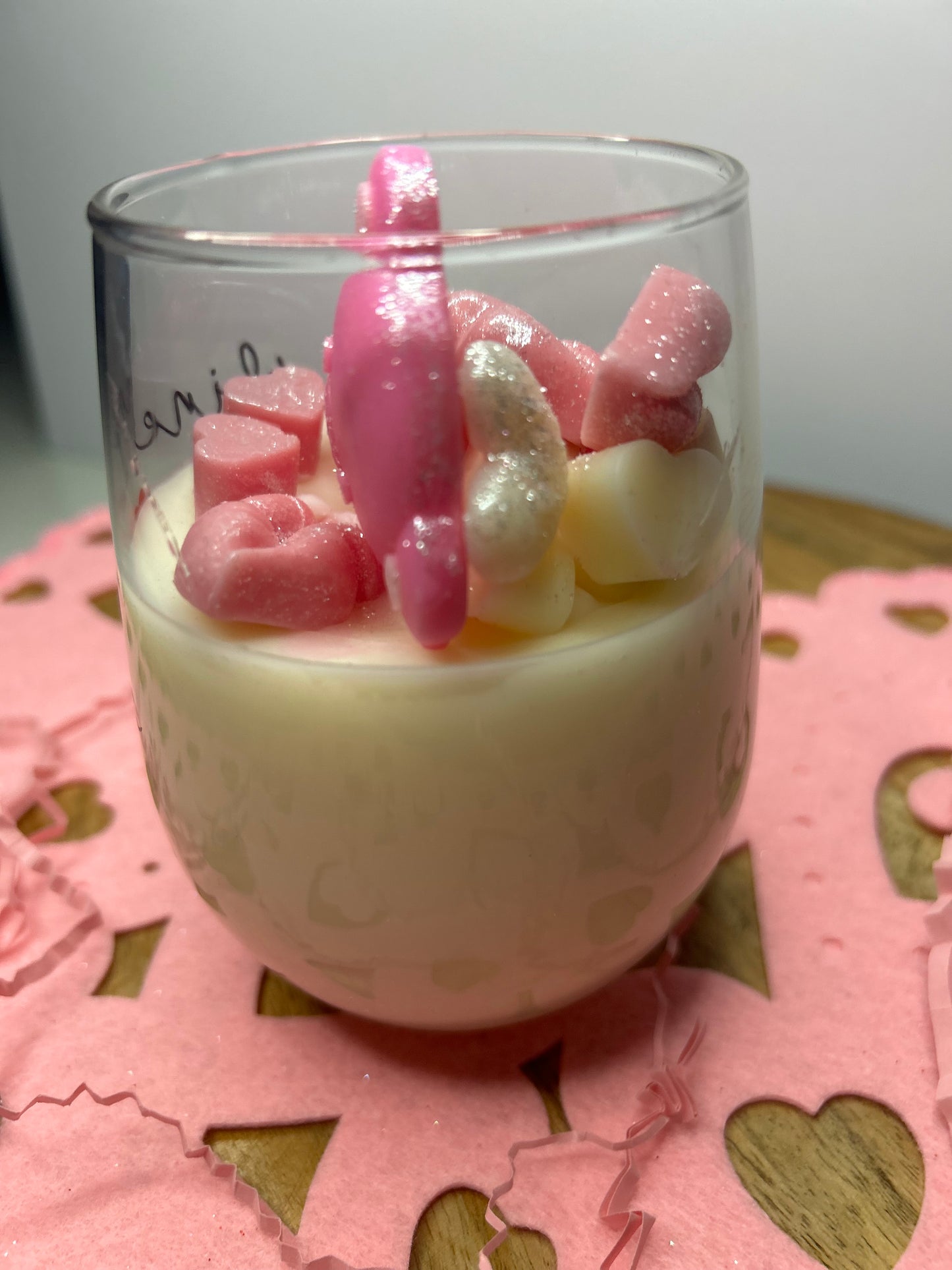 Sweet Hearts Flame Candle