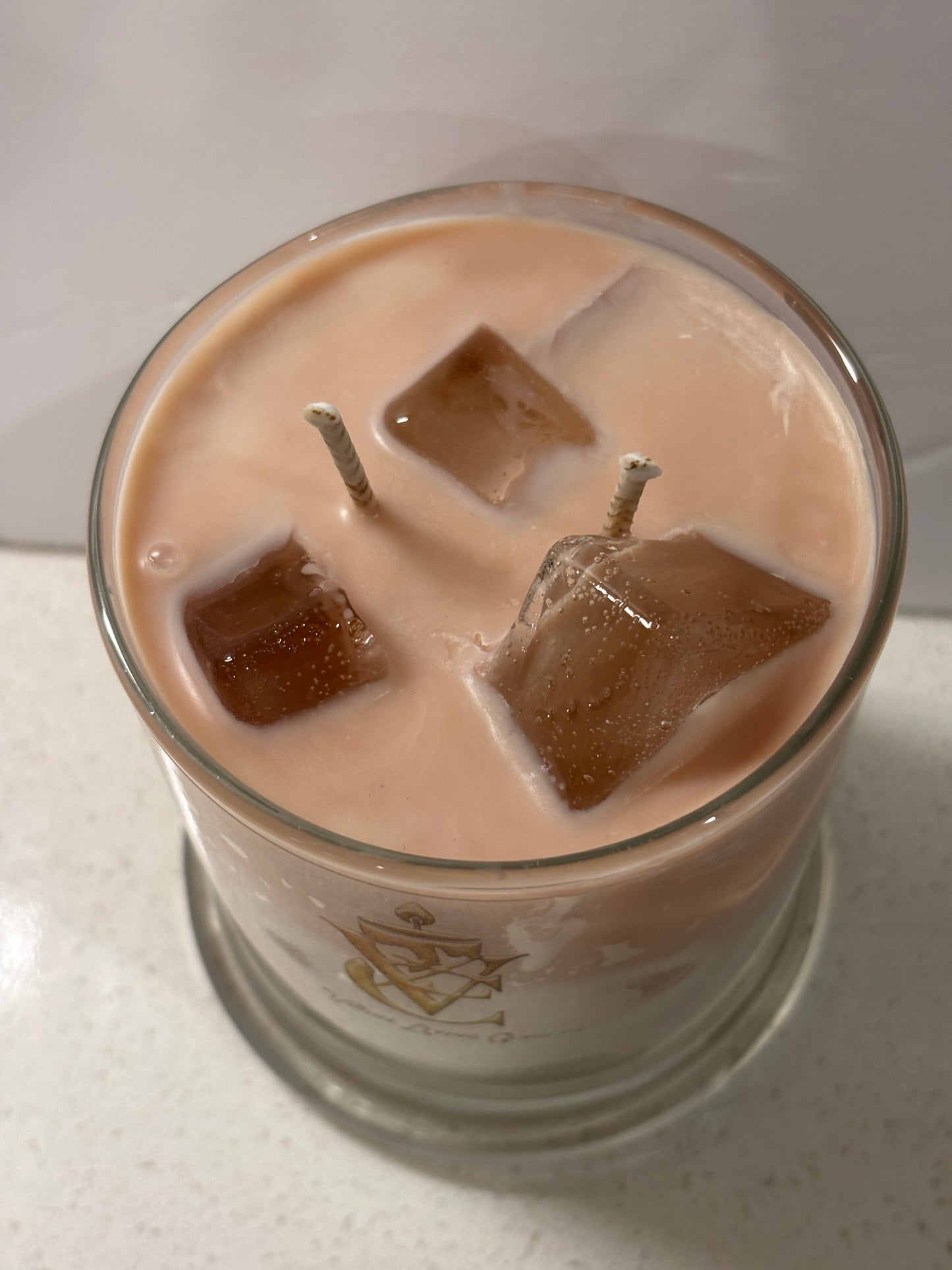 Iced Chocolate Latte Candle