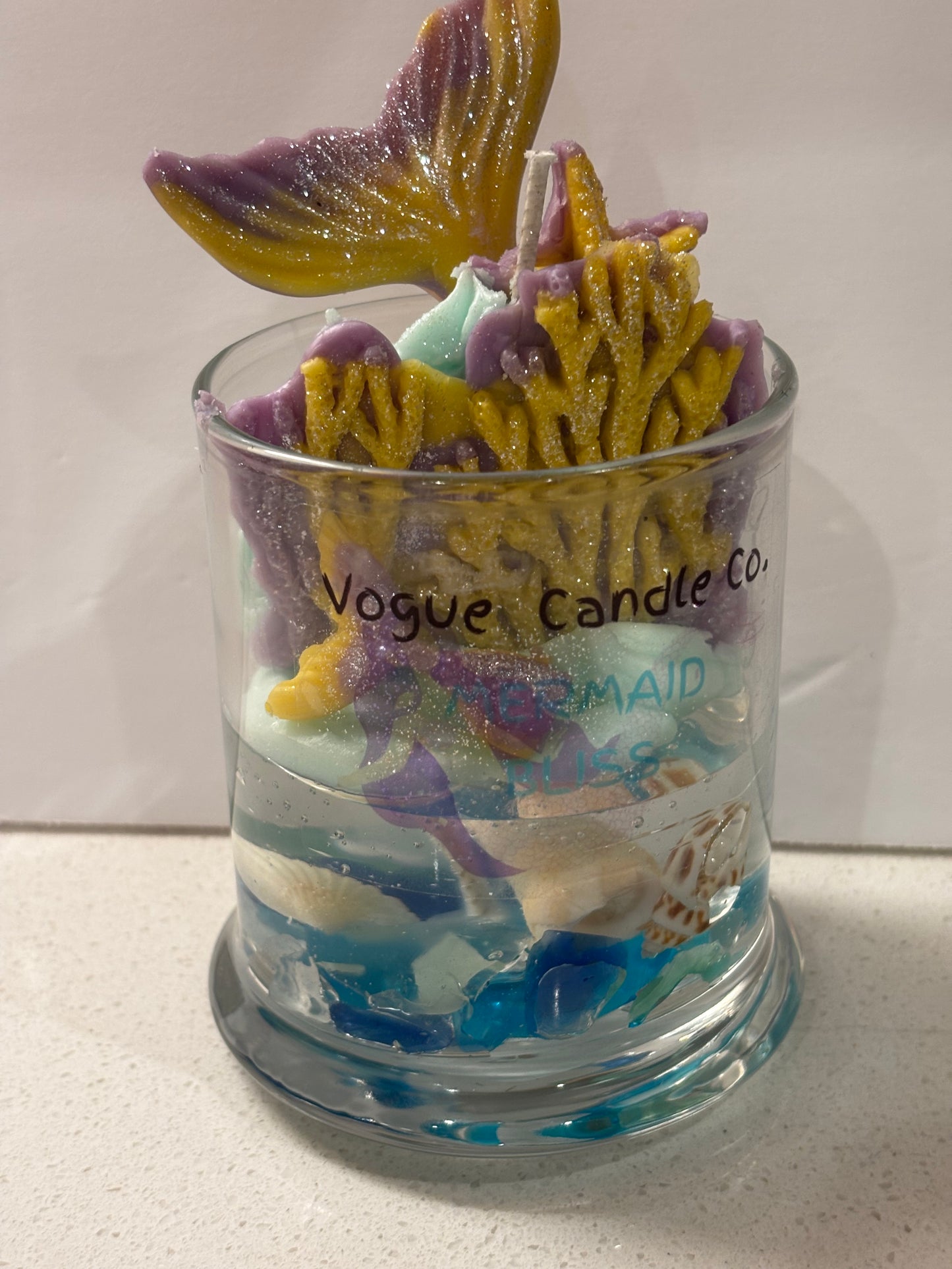 Unicorn candle