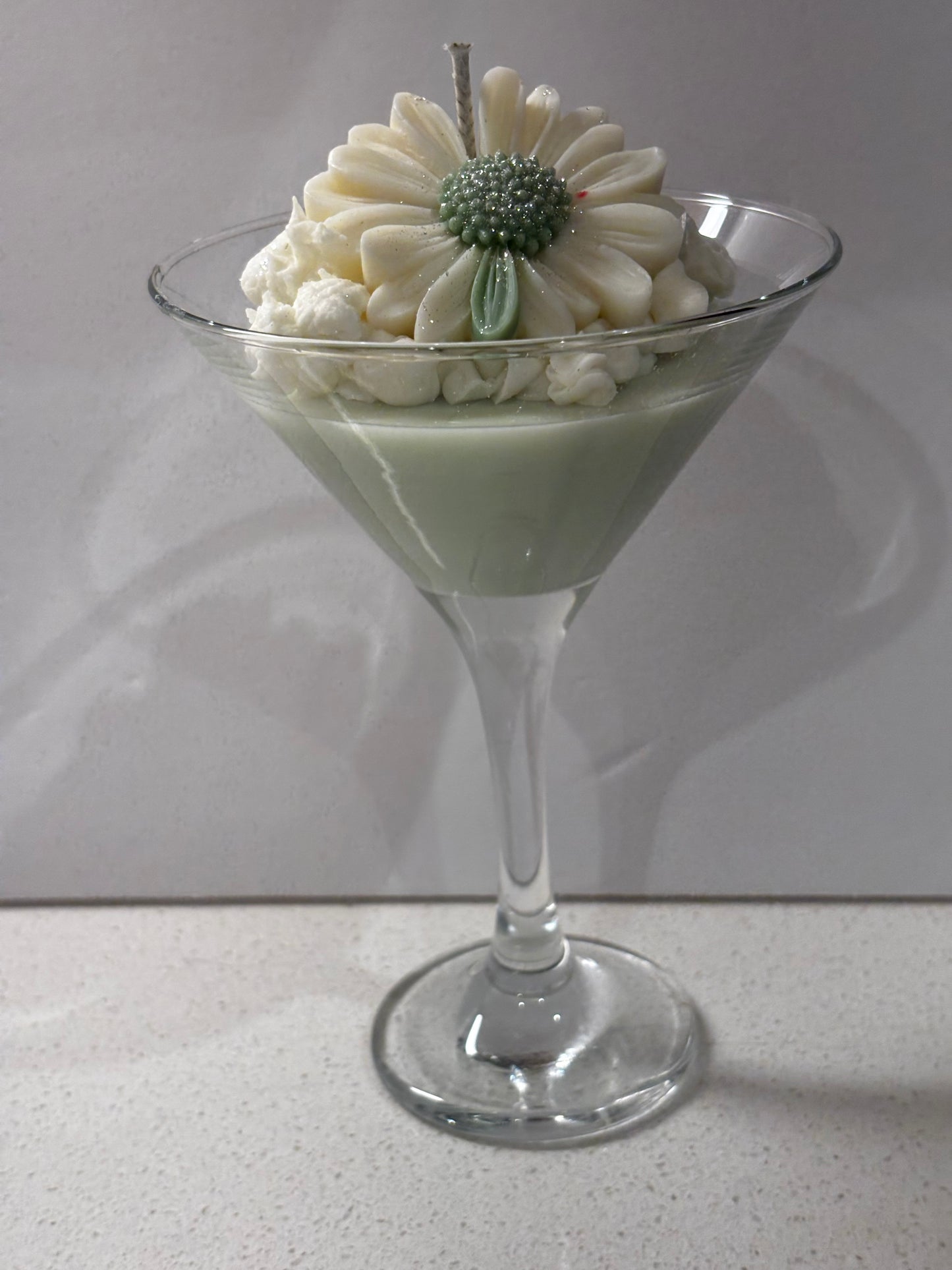 Peony Drink Candle(Green)