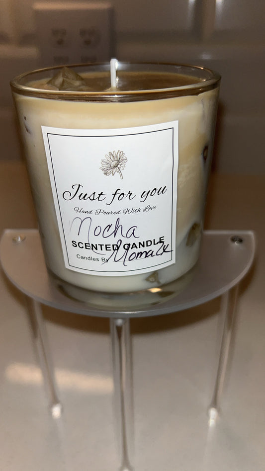 Homemade Mocha Iced Coffee scented Candle