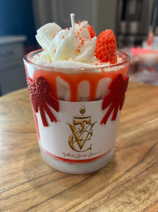 Strawberry ShortCake Candle