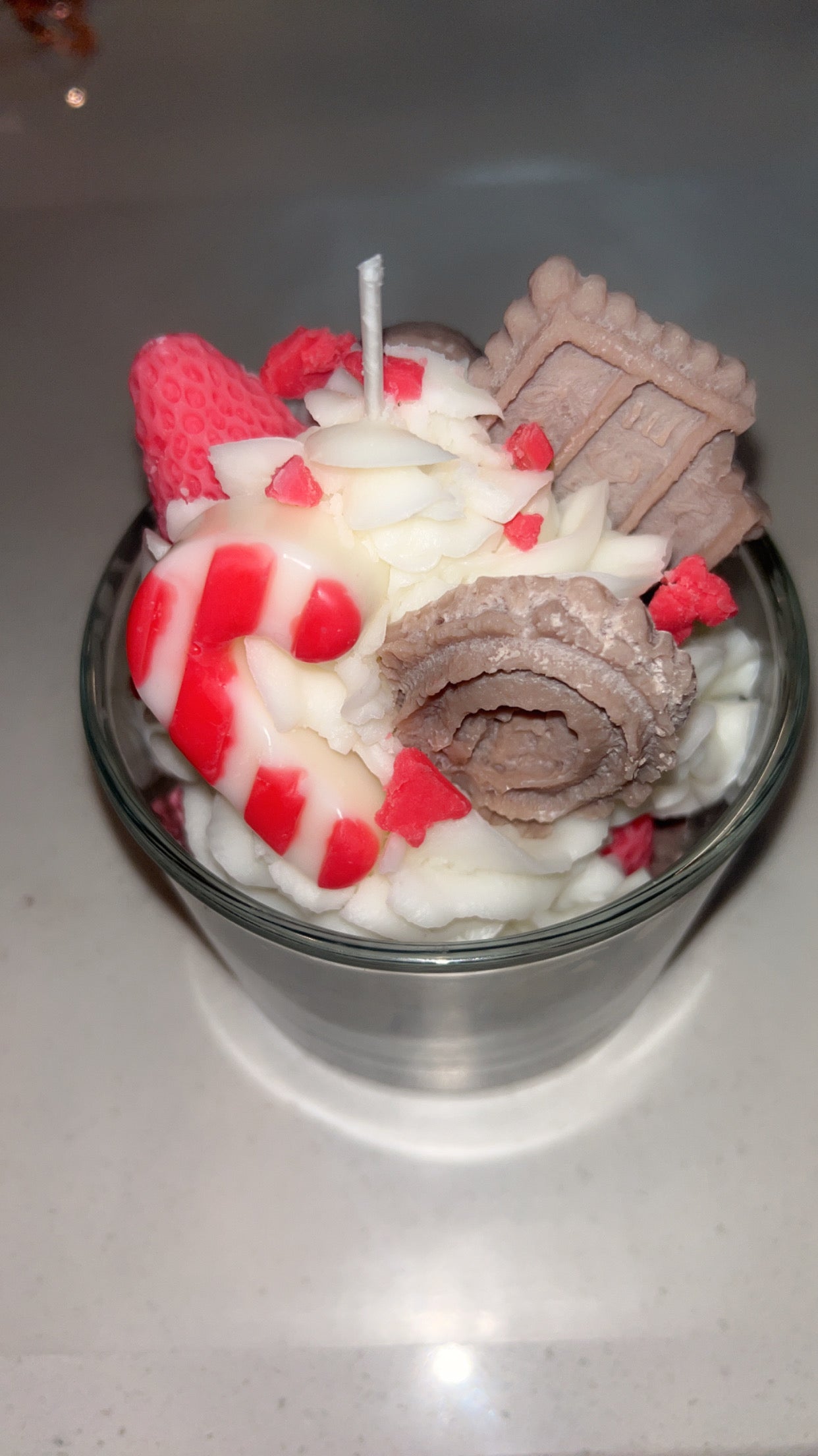 StrawMint Candle