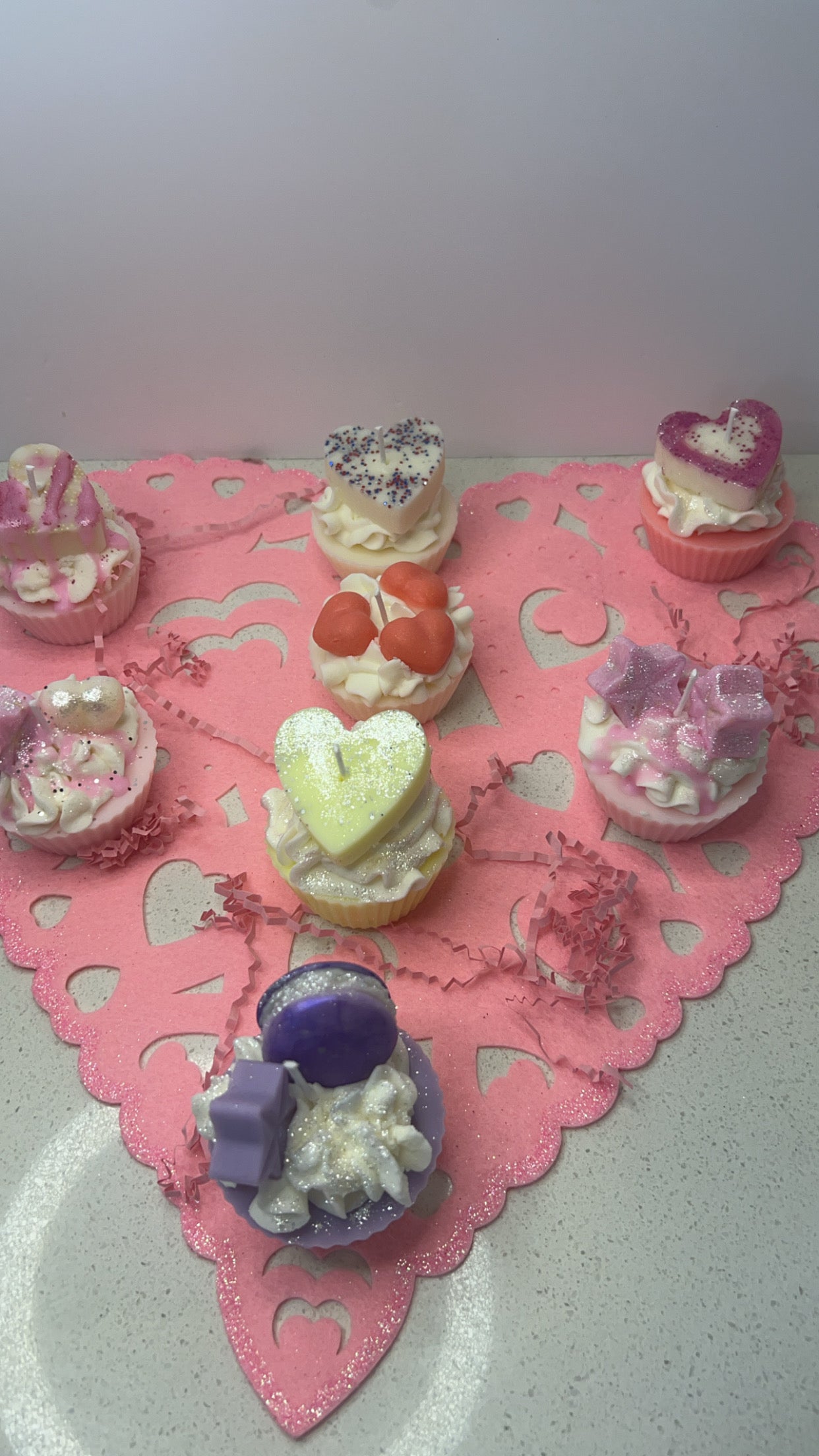 Sweetheart Cupcake Trio
